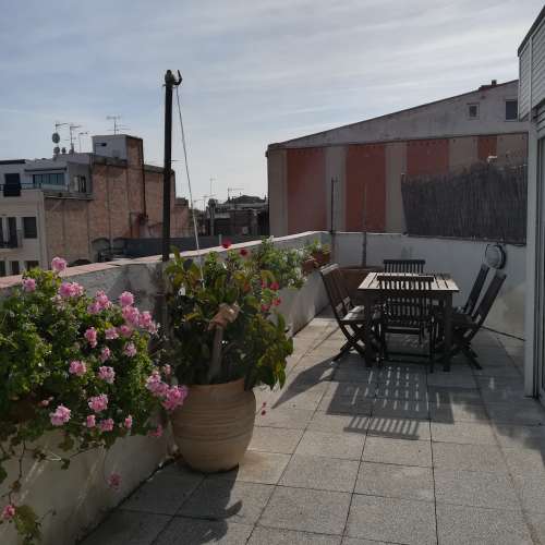 Penthouse for Rent in the Heart of Barcelona: Spacious Terraces and Spectacular Views