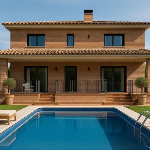 Luxury detached villa for rent in Gavà Mar, fully renovated
