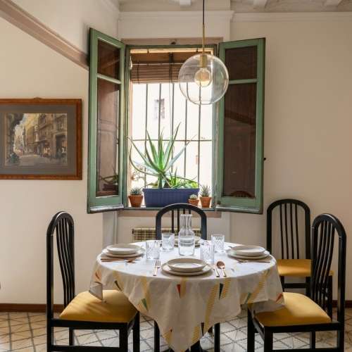 Apartment for sale in the Gothic Quarter, Barcelona — historic building with church views