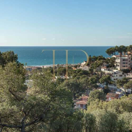 Sold house with sea views in Bellamar, Castelldefels