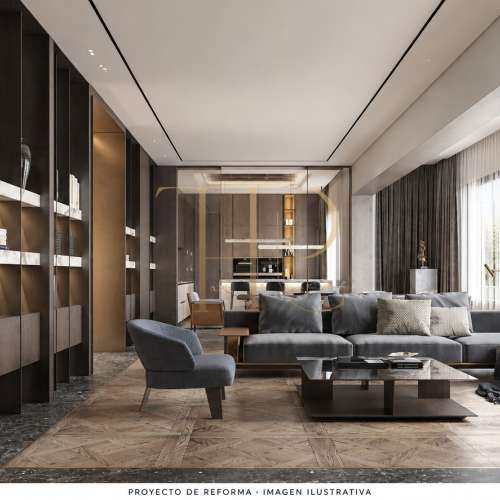 Apartment renovation project facing Turó Park, Barcelona