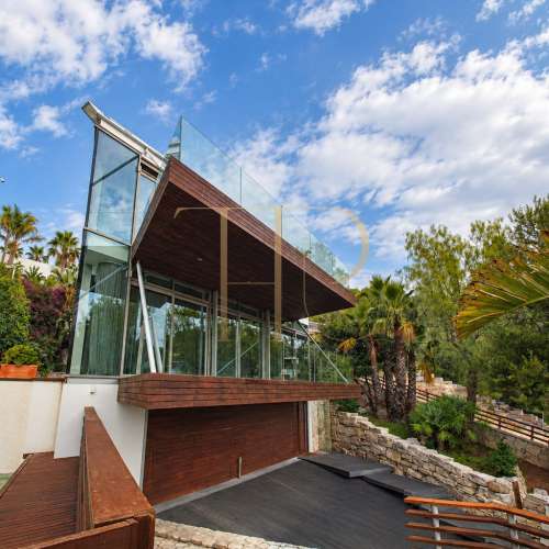 Contemporary house with sea views in Can Girona, Sitges