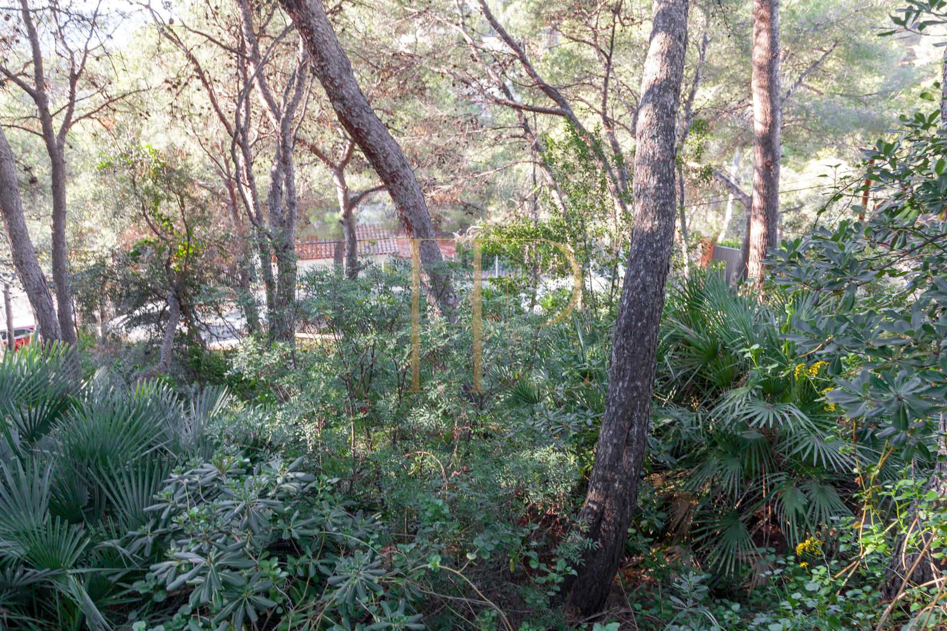 Sold plot with sea views in Bellamar, Castelldefels