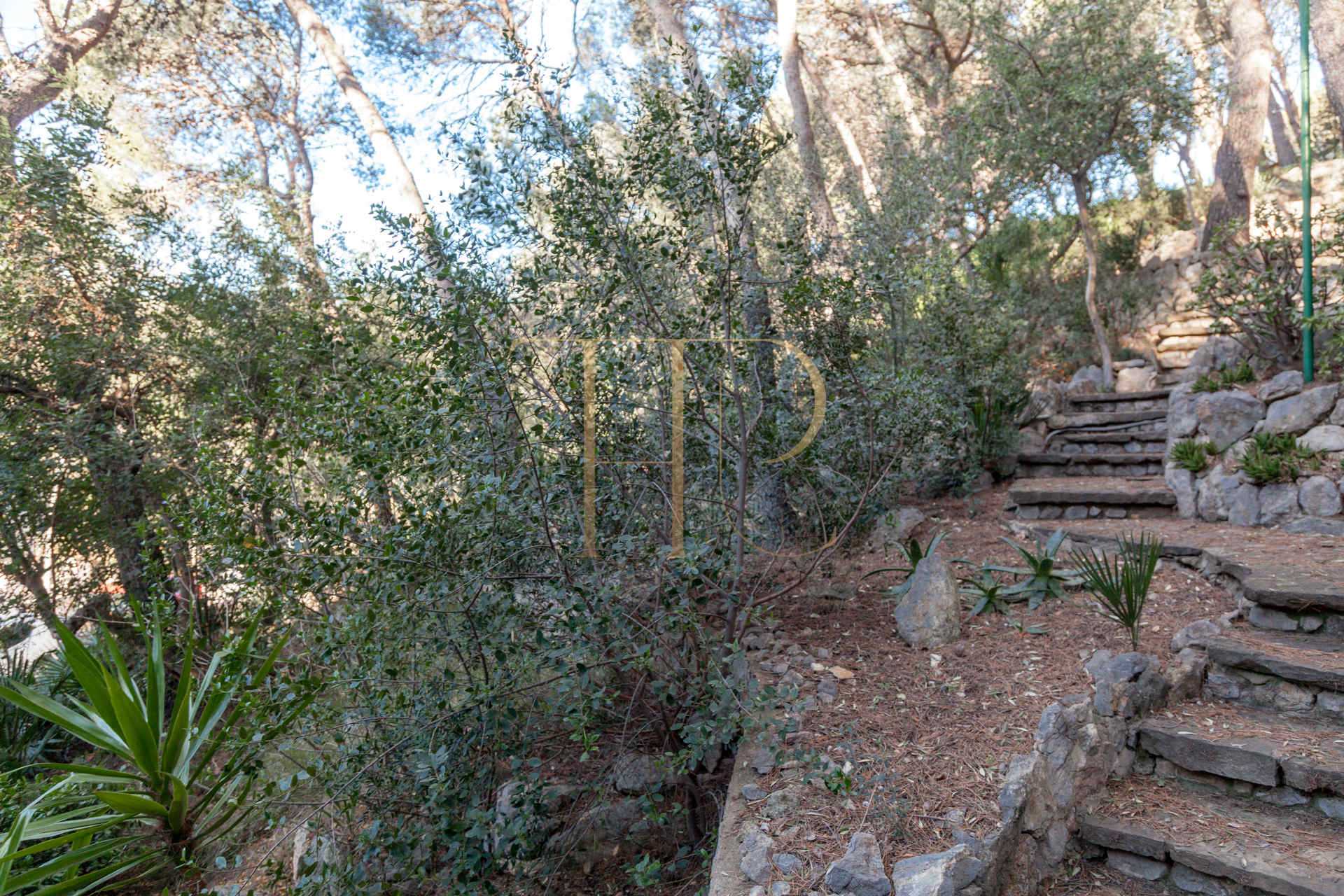 Sold plot with sea views in Bellamar, Castelldefels