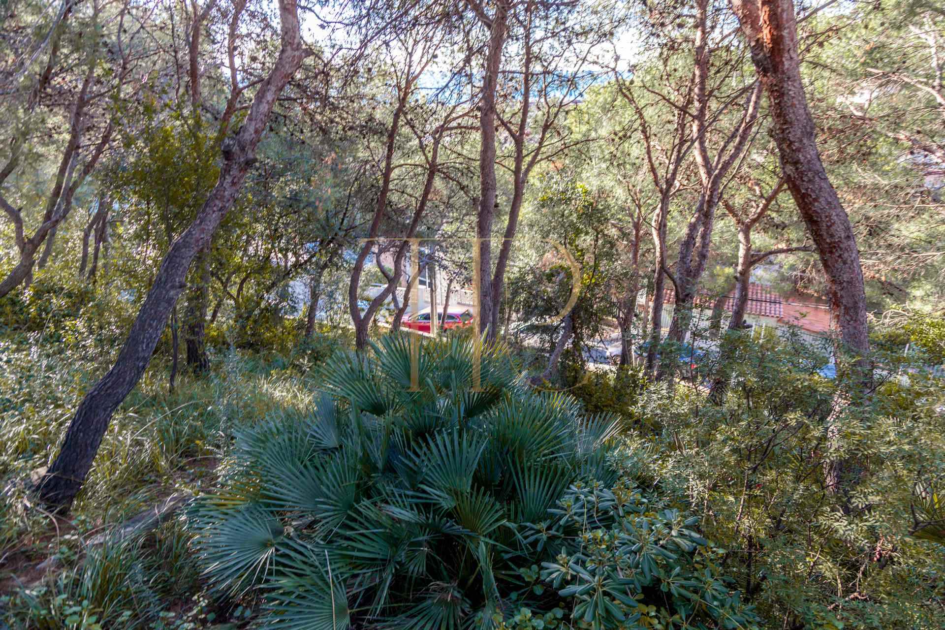 Sold plot with sea views in Bellamar, Castelldefels