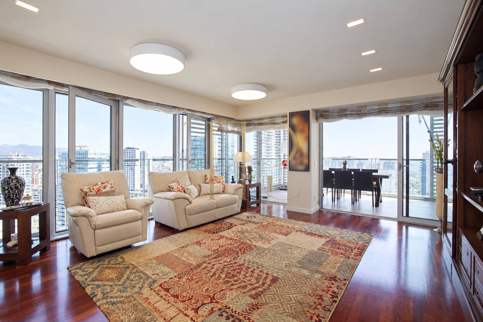 Sold apartment in Diagonal Mar with glazed terrace