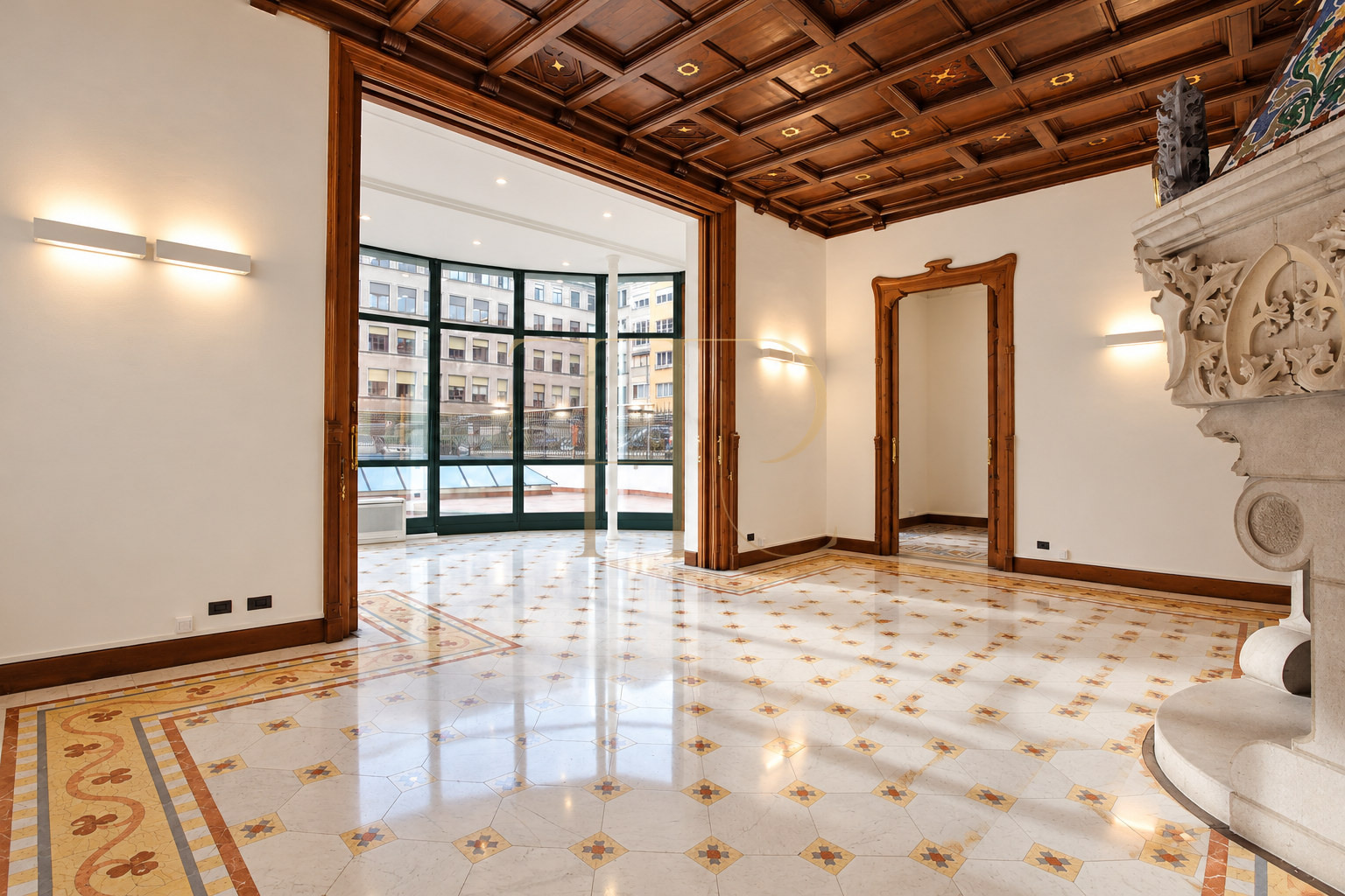 Modernist office with terrace in Eixample — rented