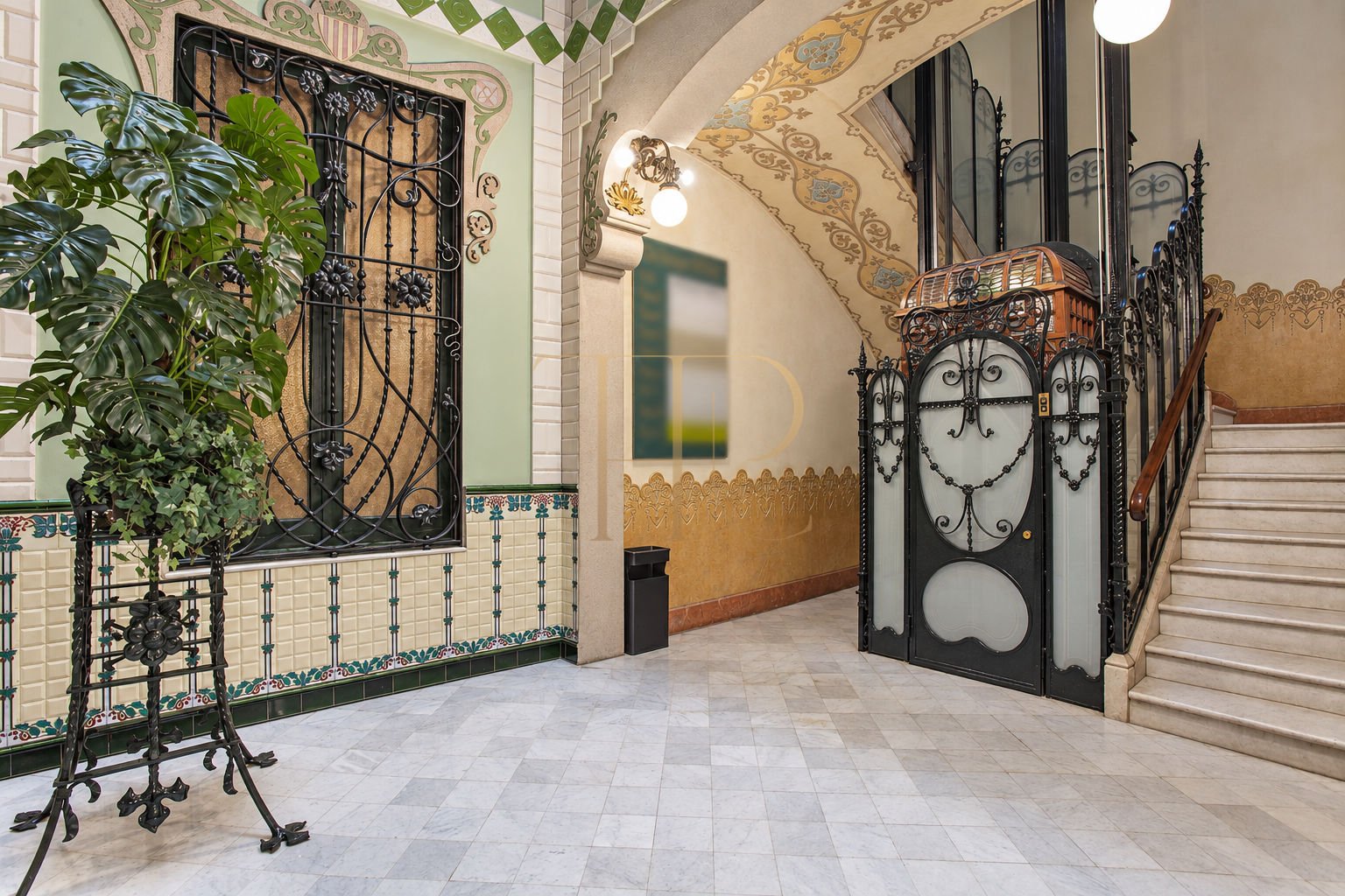 Modernista office with gallery in Eixample · Rented