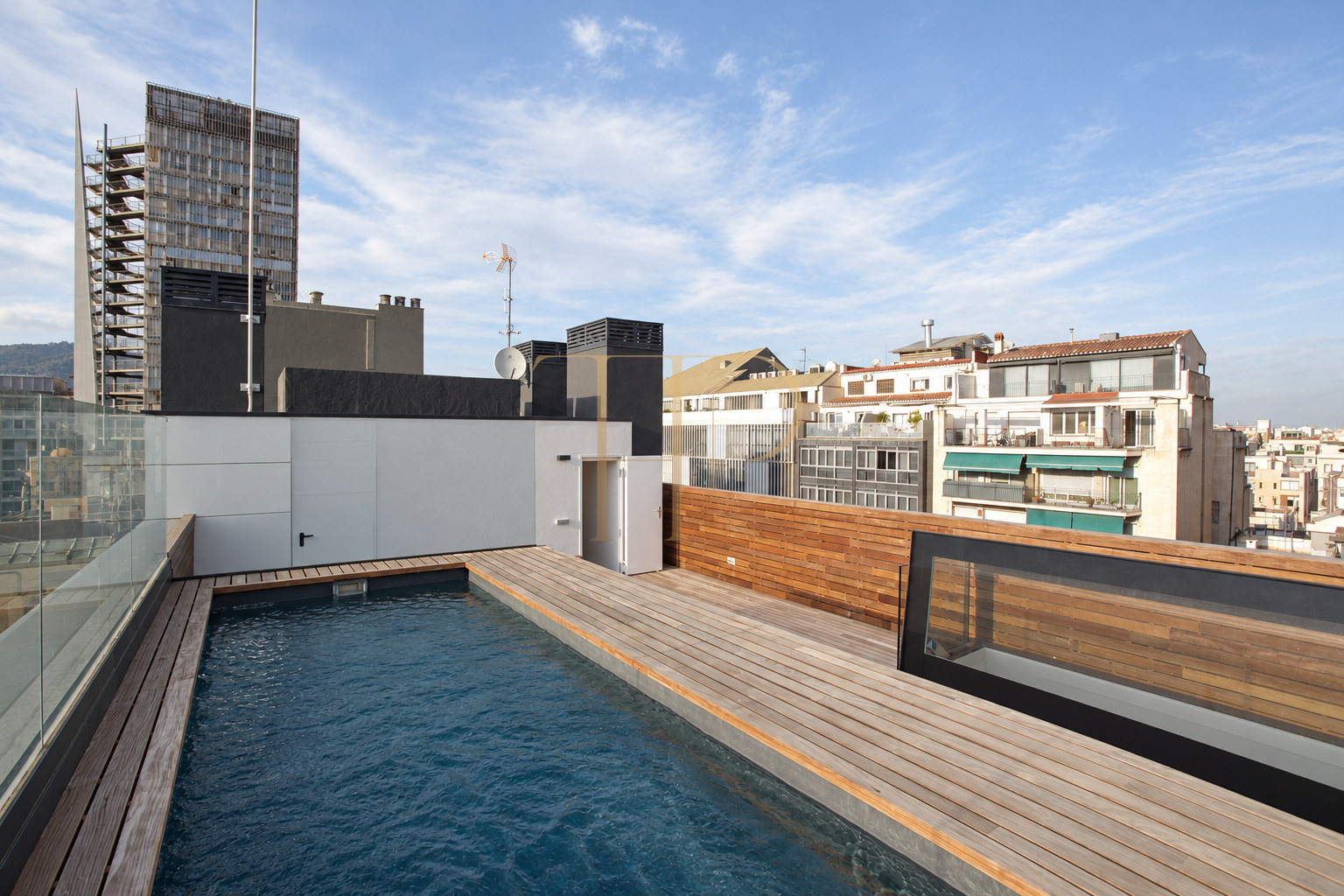 Penthouse with private pool in Sant Gervasi · Sold