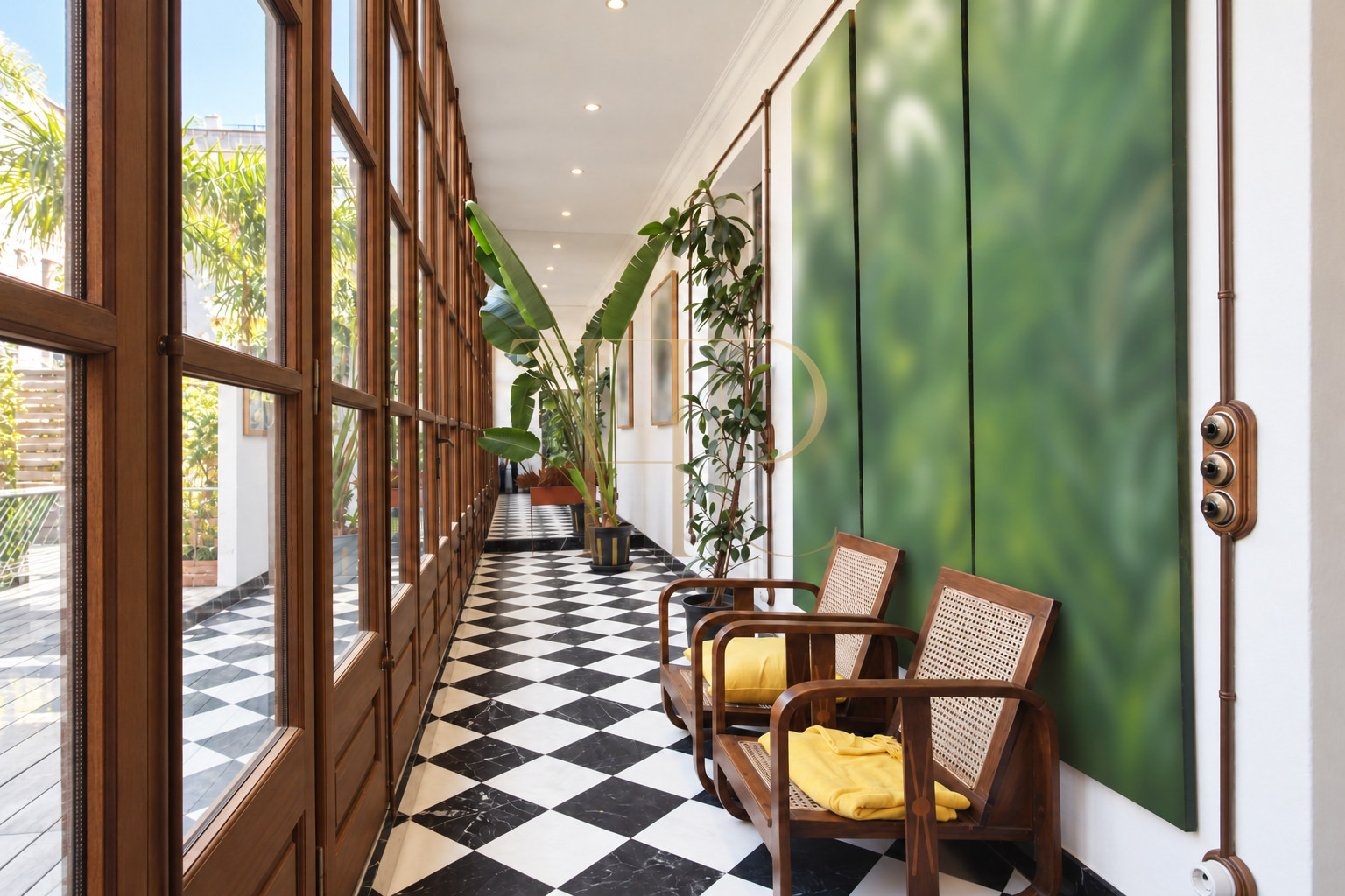 Principal-floor apartment with terrace in Eixample — sold
