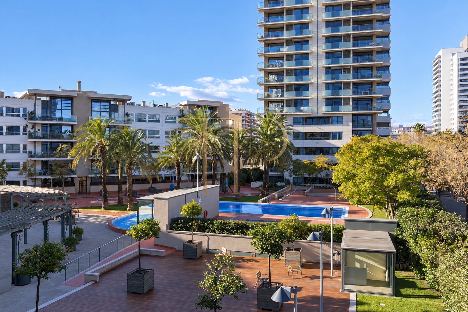 Apartment with terrace in Diagonal Mar, Barcelona · Sold