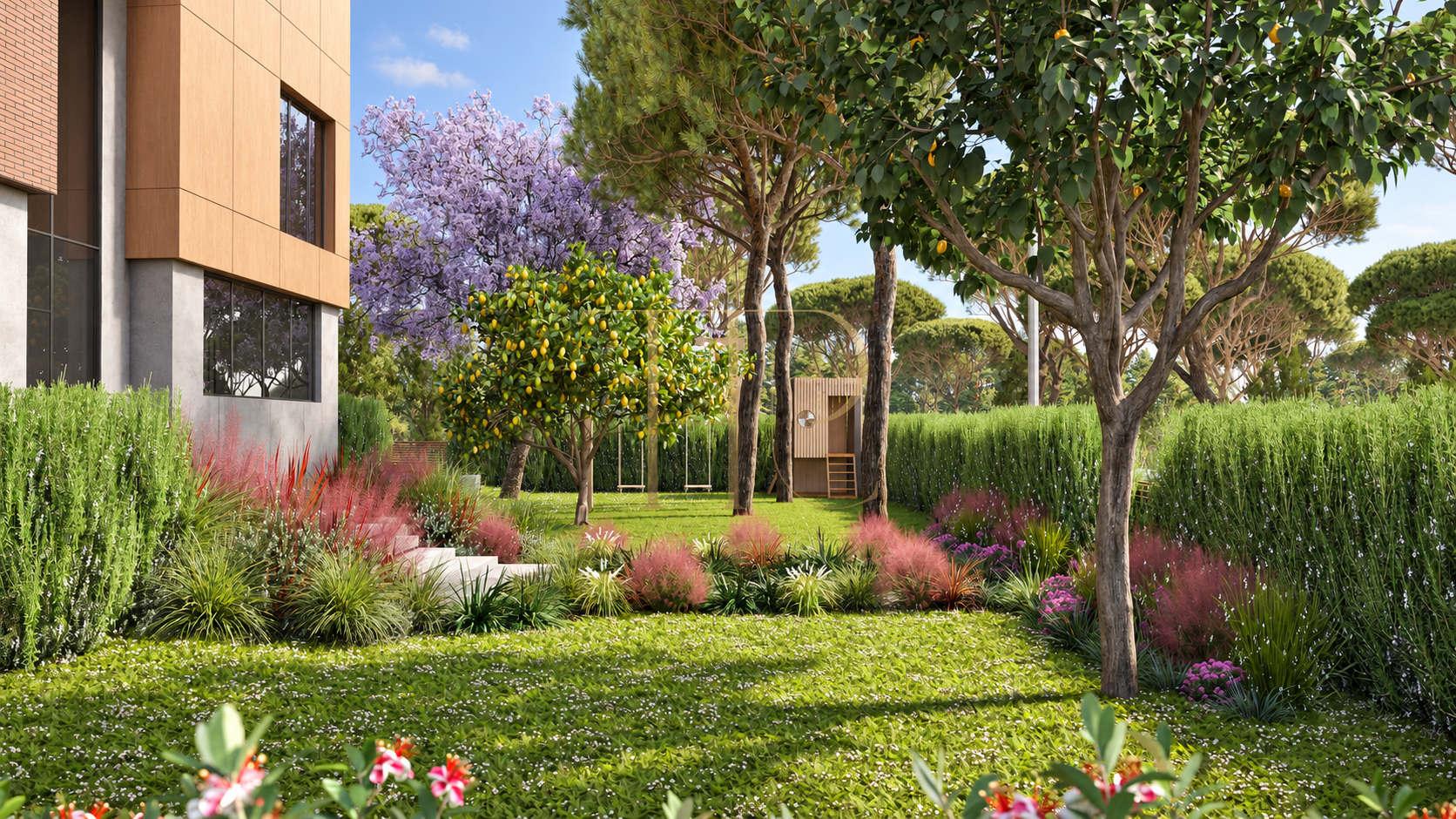 Plot with a house project in Castelldefels — sold