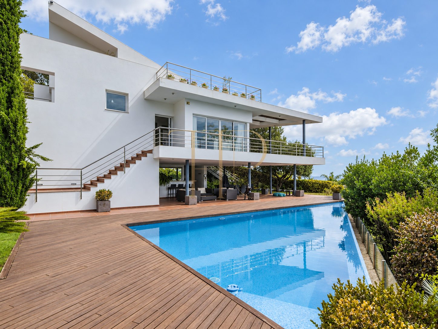 Sea-view villa with pool in Can Girona, Sitges