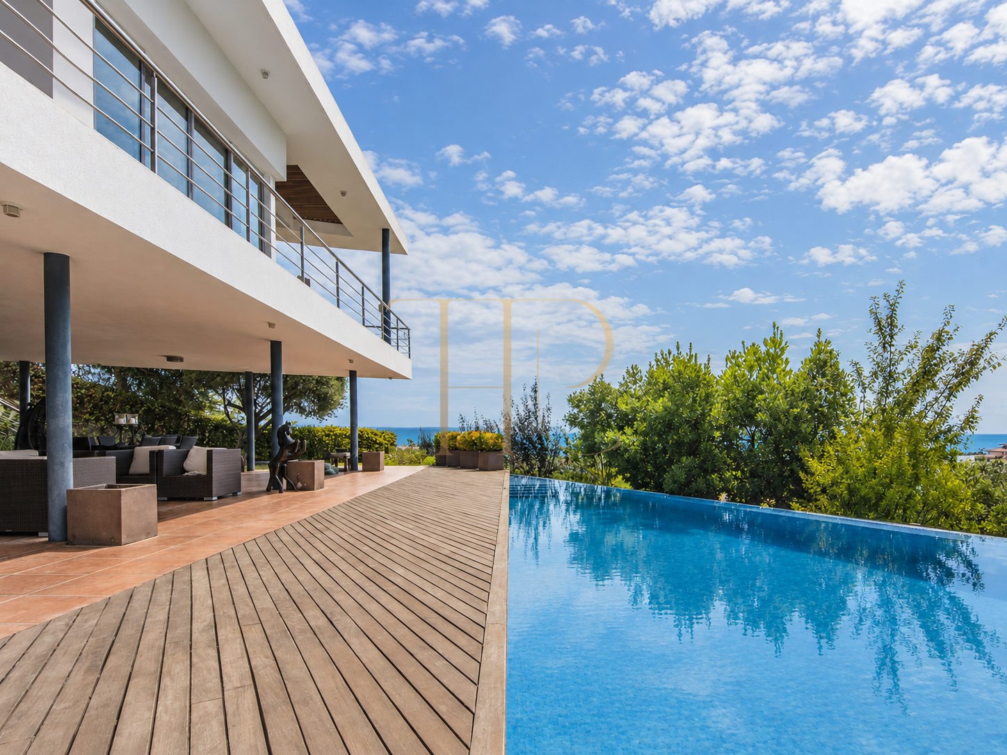 Sea-view villa with pool in Can Girona, Sitges