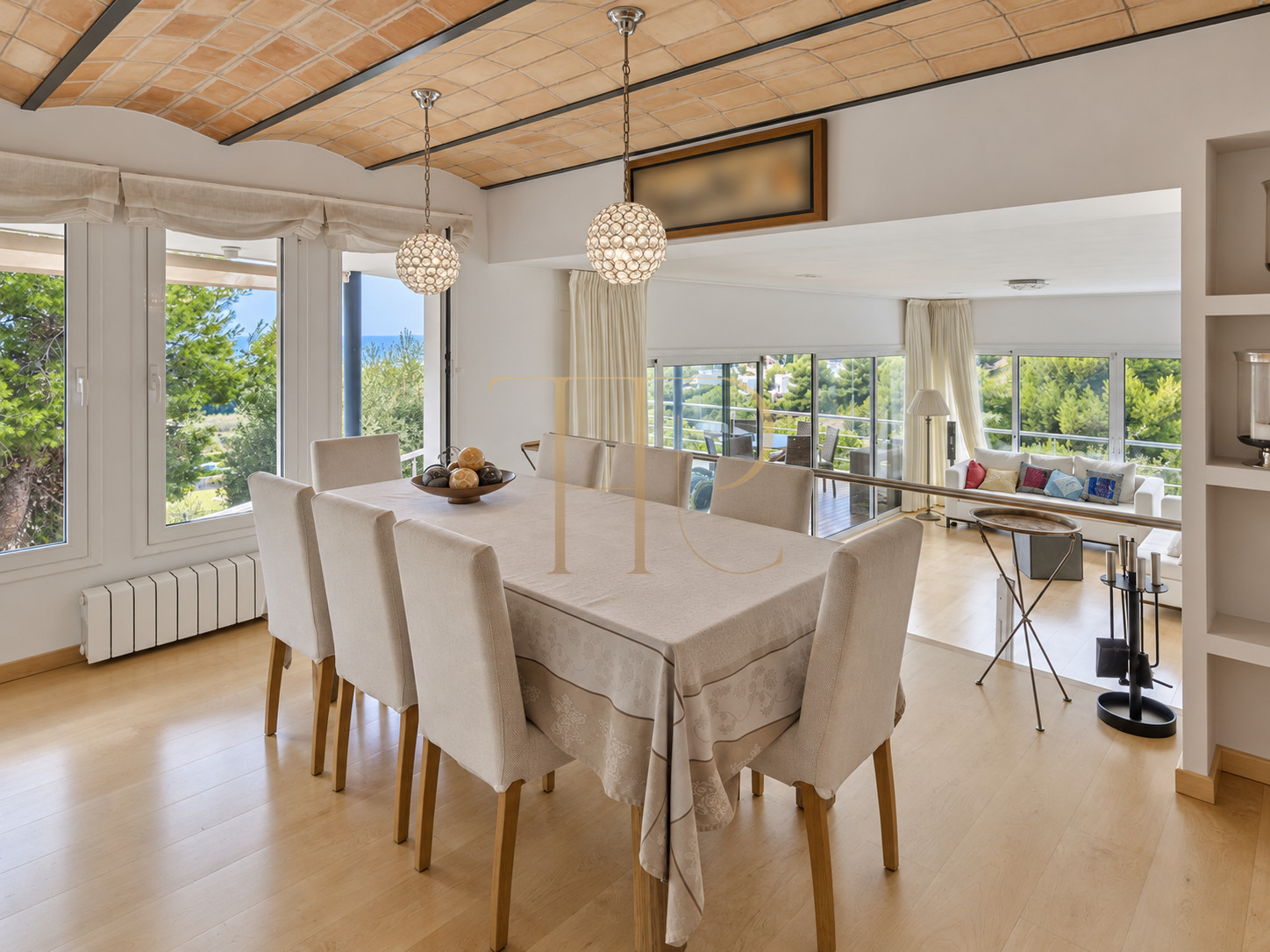 Sea-view villa with pool in Can Girona, Sitges