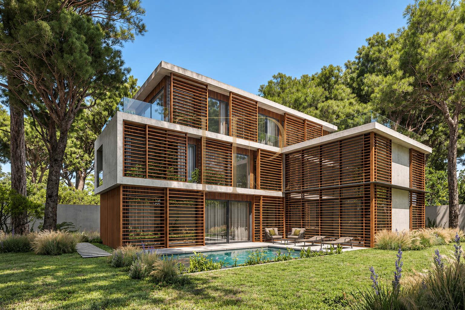 Villa project in La Pineda, Castelldefels · Sold