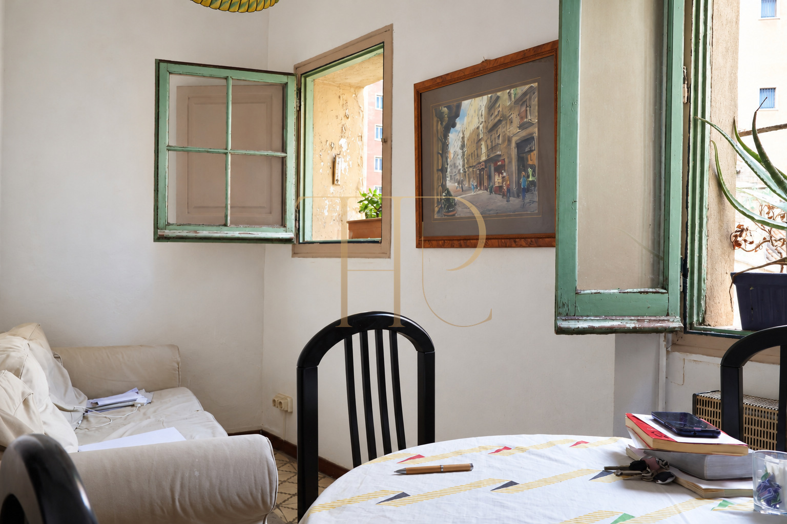 Apartment for sale in Barcelona’s Gothic Quarter with church views