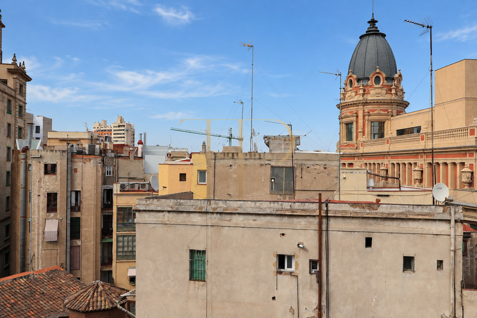 Apartment for sale in Barcelona’s Gothic Quarter with church views