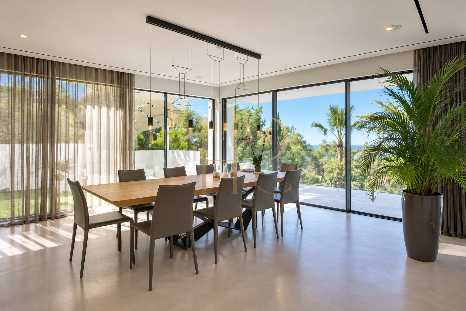Villa with sea views in Can Vinyes, Castelldefels