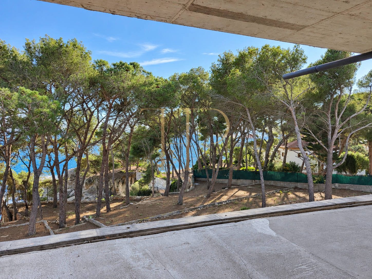 Seafront plot with a villa under construction in Platja d’Aro