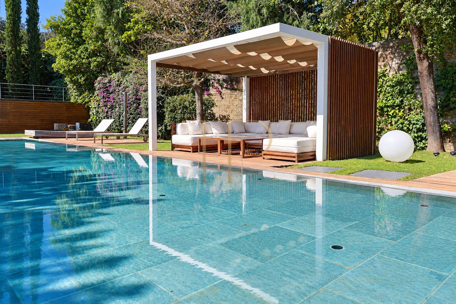 Furnished house with pool to rent in Sant Gervasi