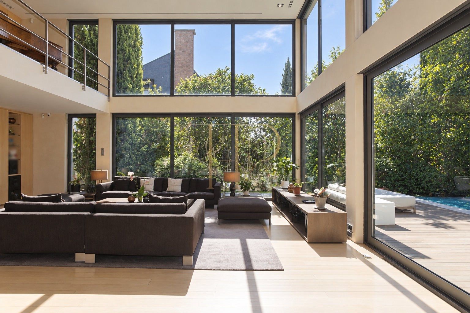 Furnished house with pool to rent in Sant Gervasi