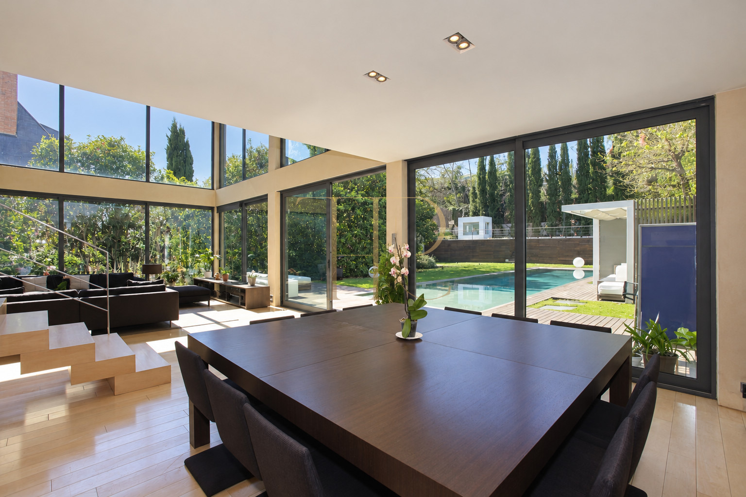 Furnished house with pool to rent in Sant Gervasi