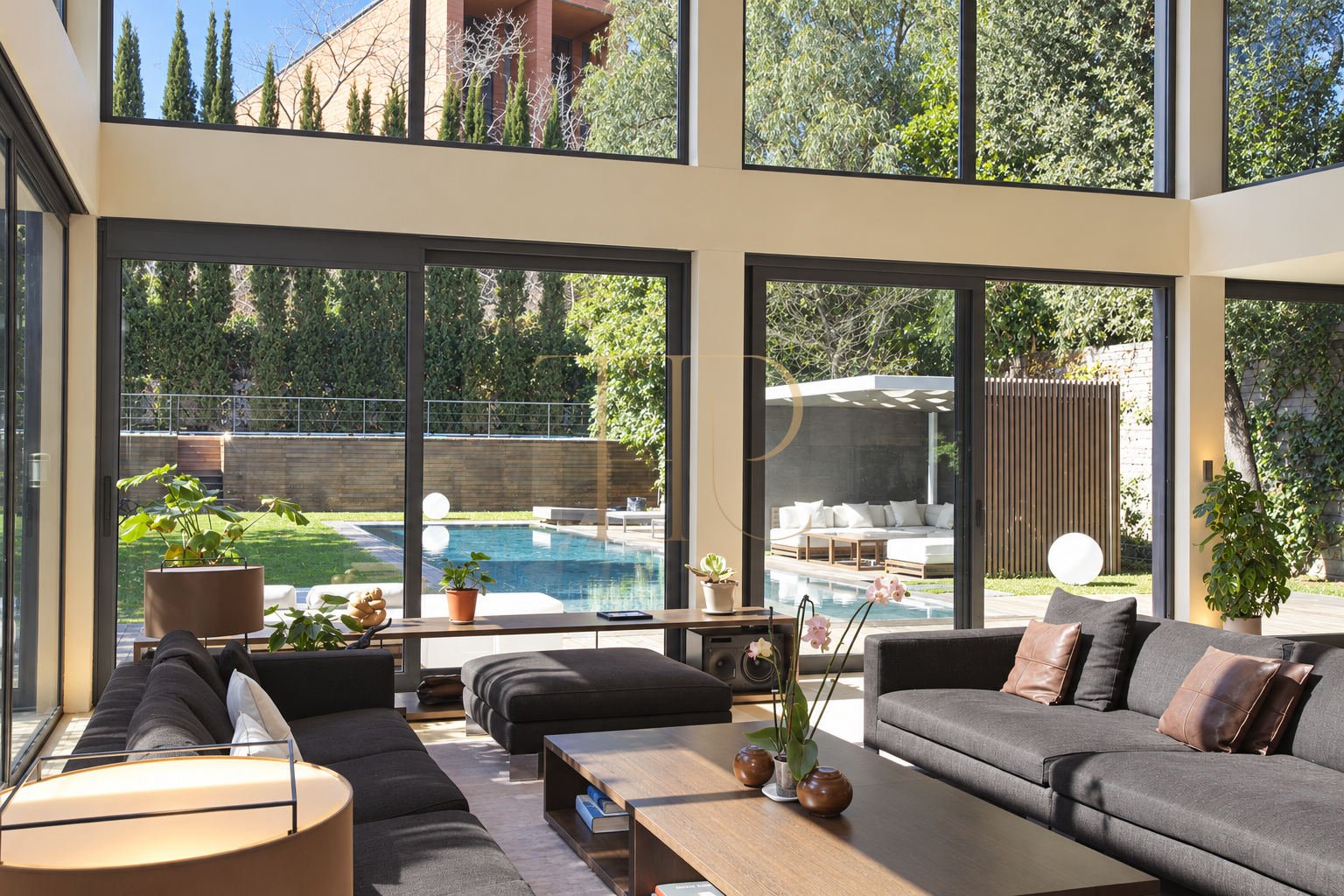 Furnished house with pool to rent in Sant Gervasi