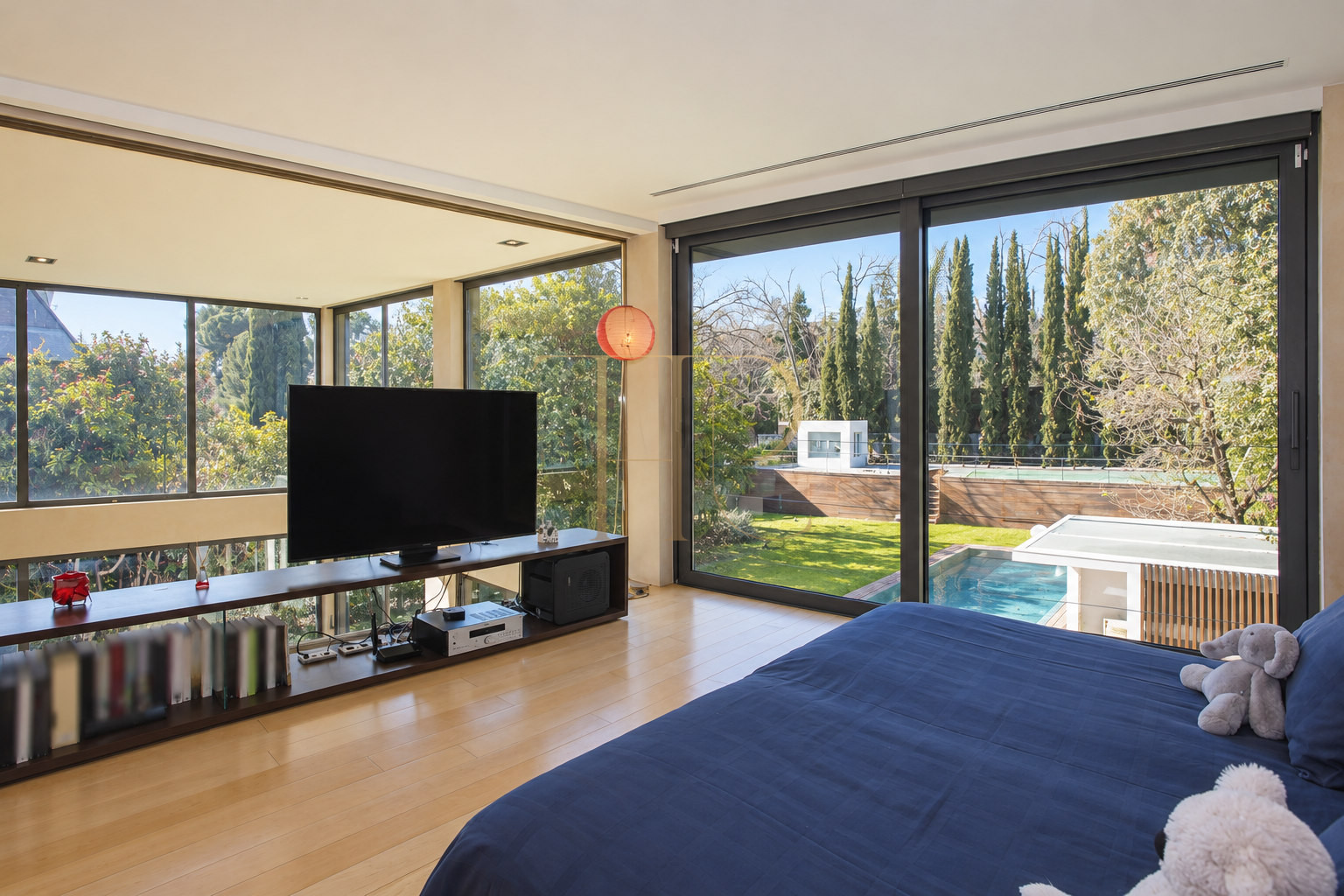 Furnished house with pool to rent in Sant Gervasi