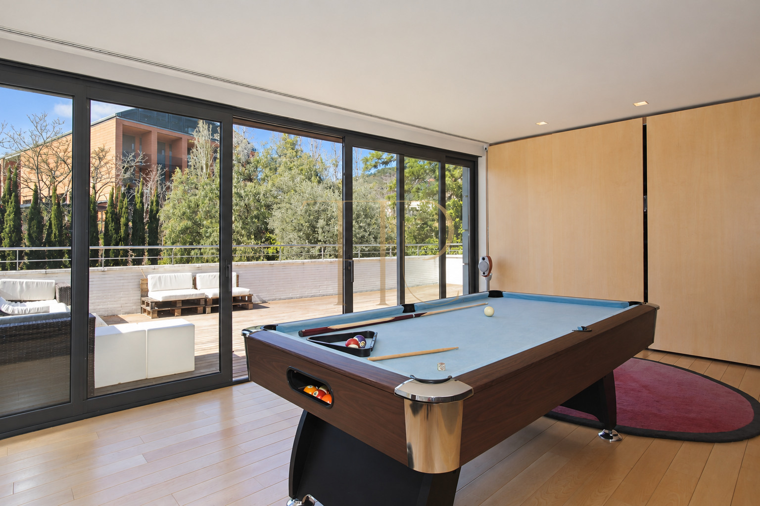 Furnished house with pool to rent in Sant Gervasi