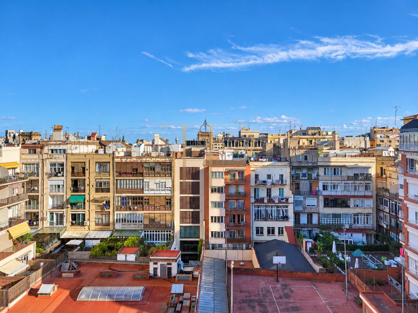 Let penthouse with terraces in Barcelona’s Eixample