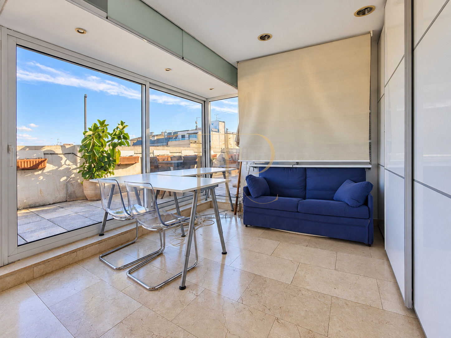 Let penthouse with terraces in Barcelona’s Eixample