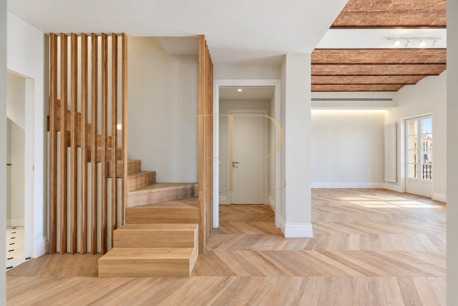 Duplex penthouse with terraces on Rambla de Catalunya