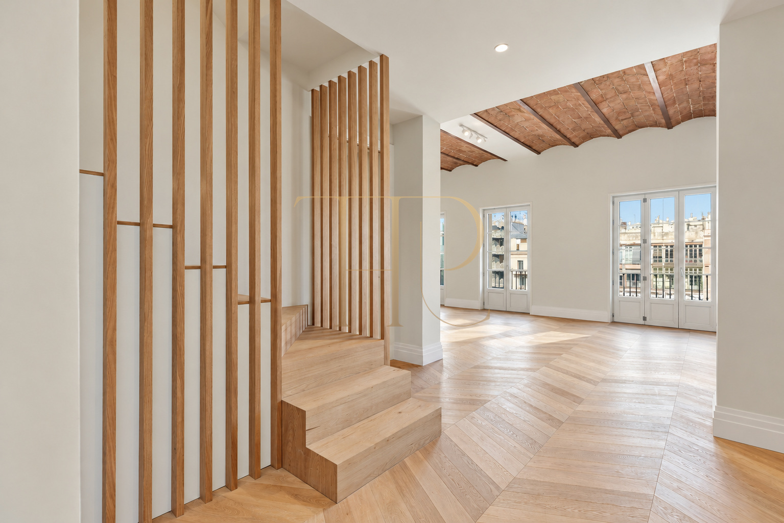 Duplex penthouse with terraces on Rambla de Catalunya