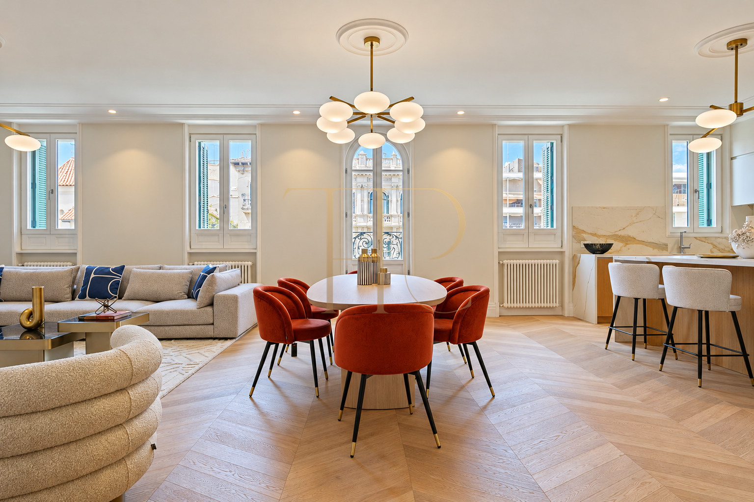 Duplex penthouse with terraces on Rambla de Catalunya