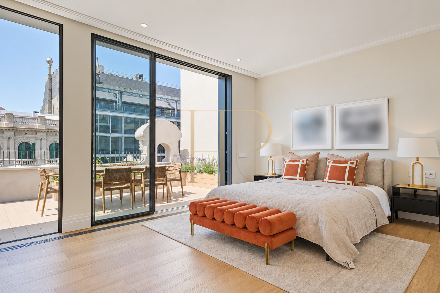 Duplex penthouse with terraces on Rambla de Catalunya