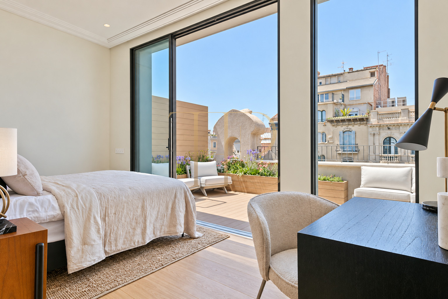 Duplex penthouse with terraces on Rambla de Catalunya