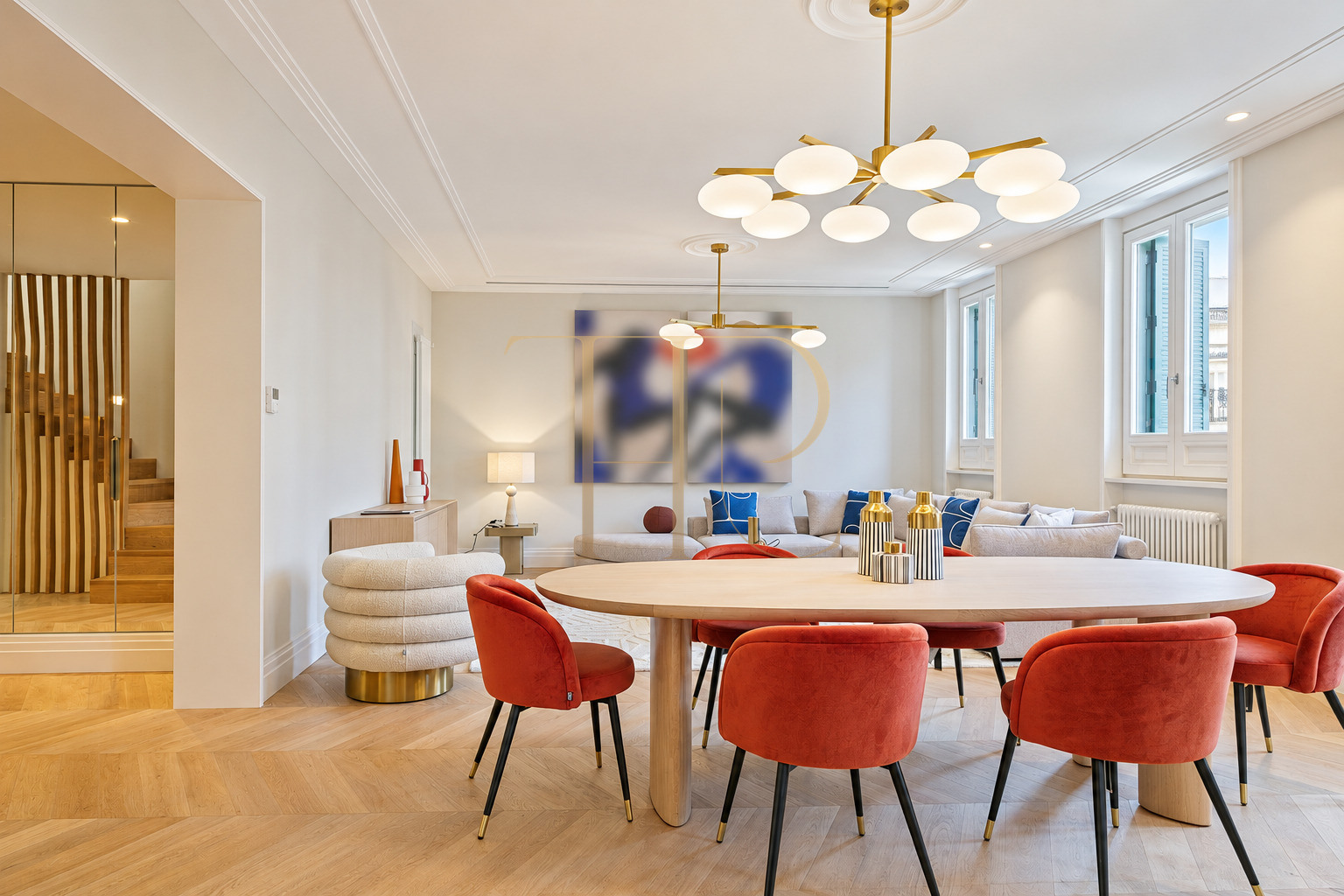 Duplex penthouse with terraces on Rambla de Catalunya