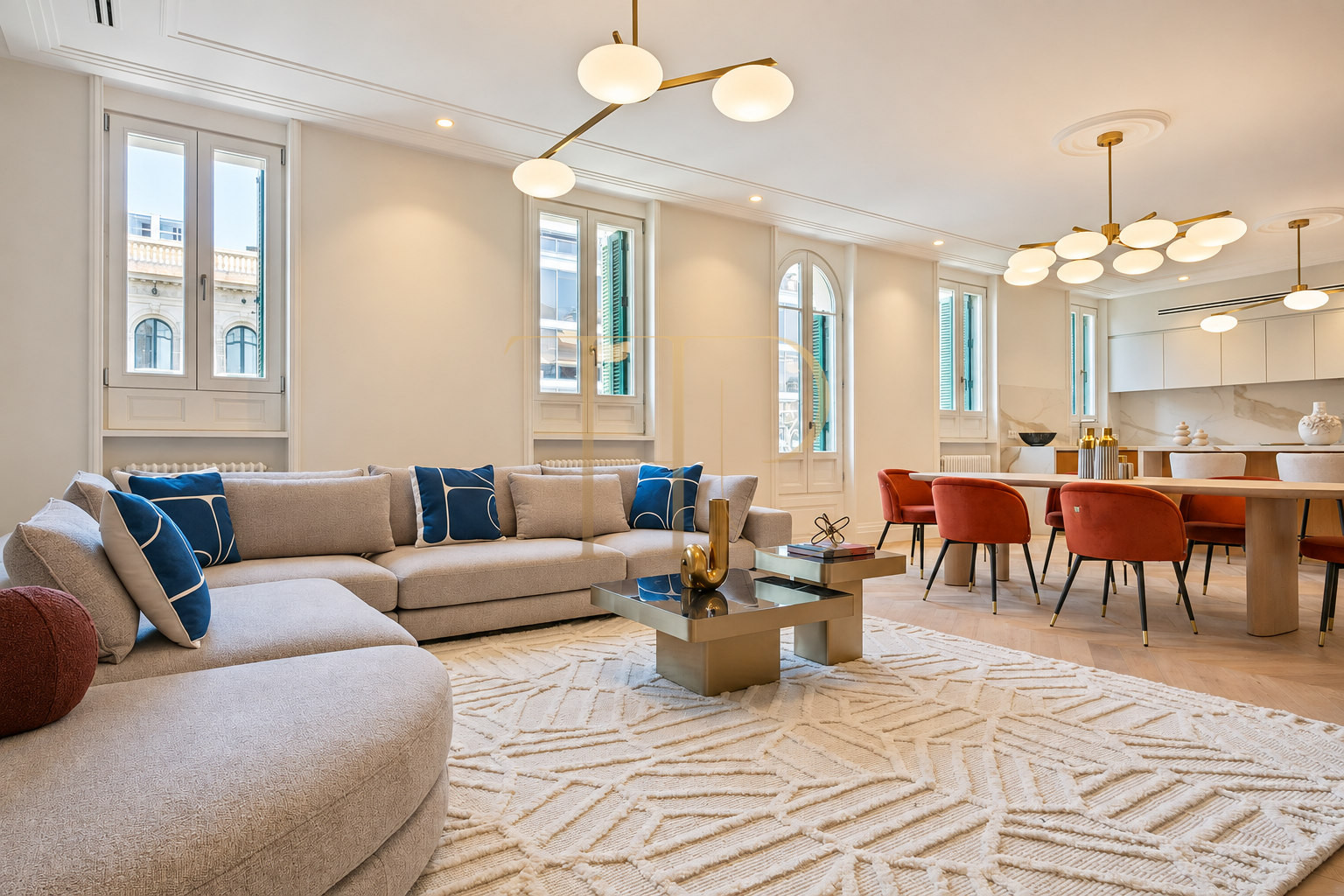 Duplex penthouse with terraces on Rambla de Catalunya