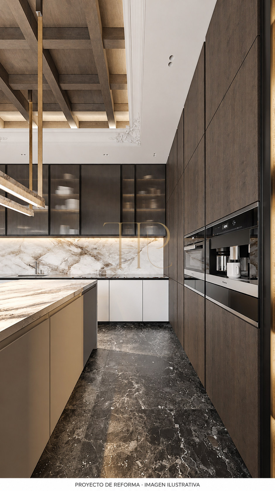 Apartment renovation project facing Turó Park, Barcelona