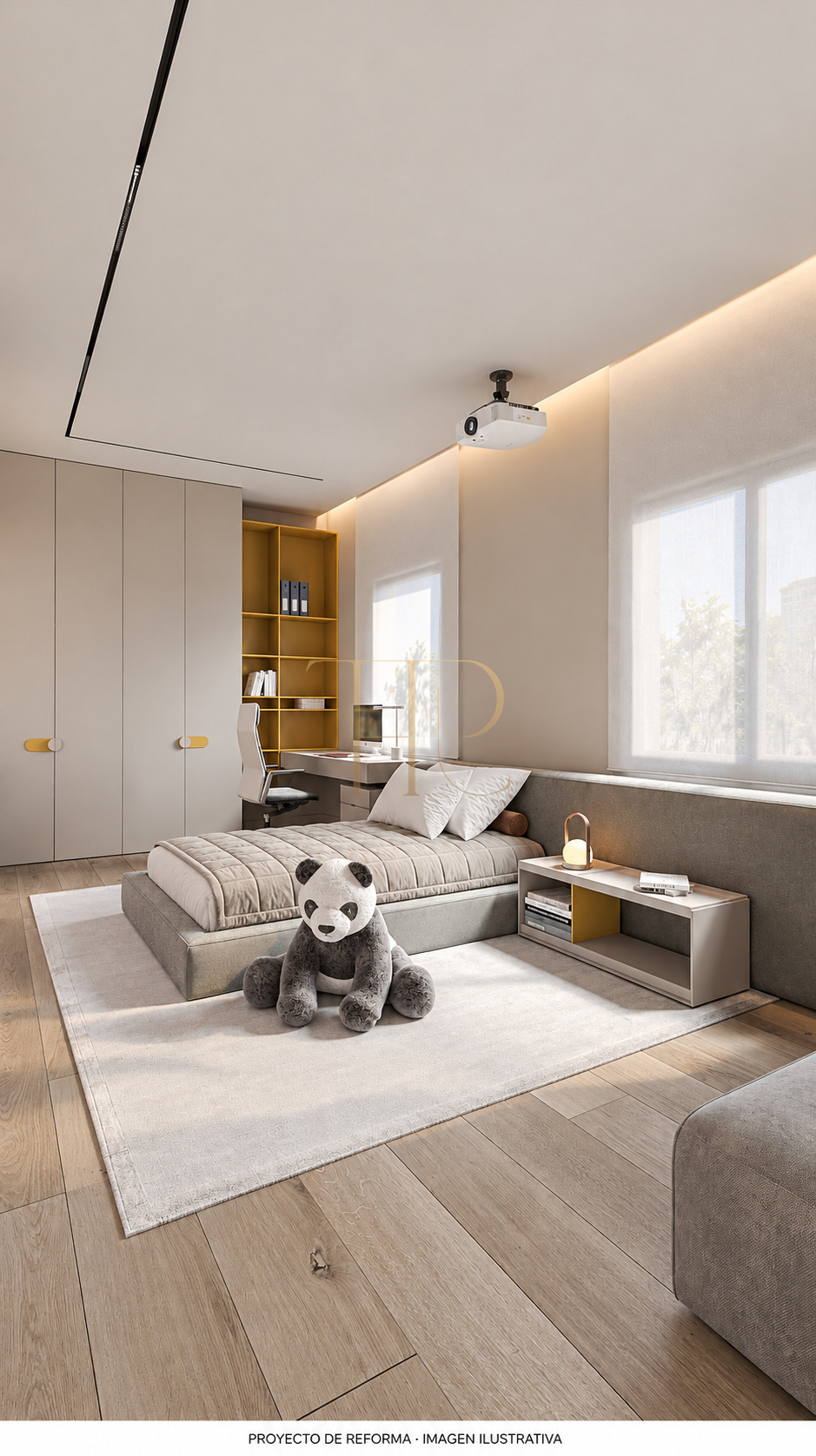 Apartment renovation project facing Turó Park, Barcelona