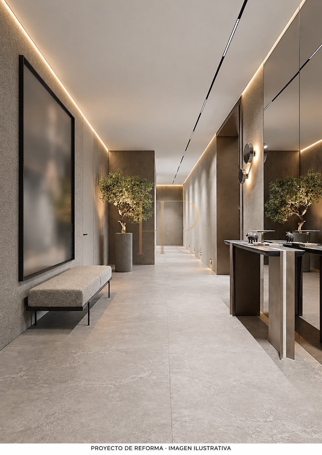 Apartment renovation project facing Turó Park, Barcelona