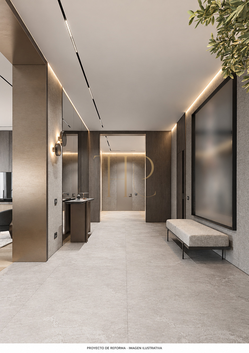 Apartment renovation project facing Turó Park, Barcelona