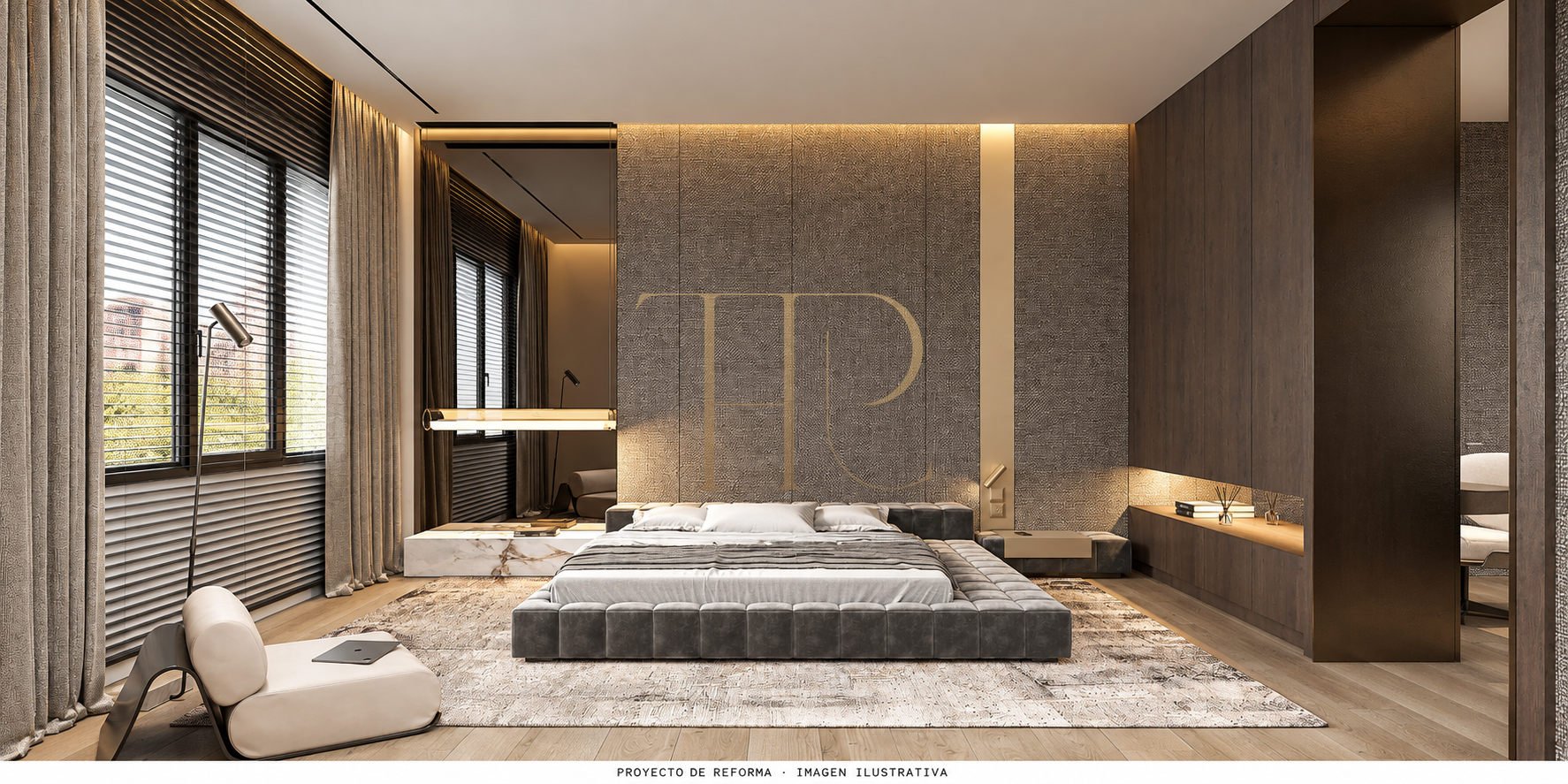 Apartment renovation project facing Turó Park, Barcelona