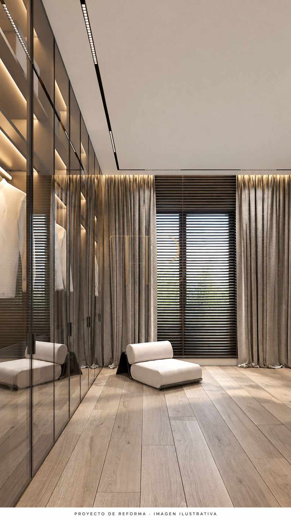 Apartment renovation project facing Turó Park, Barcelona