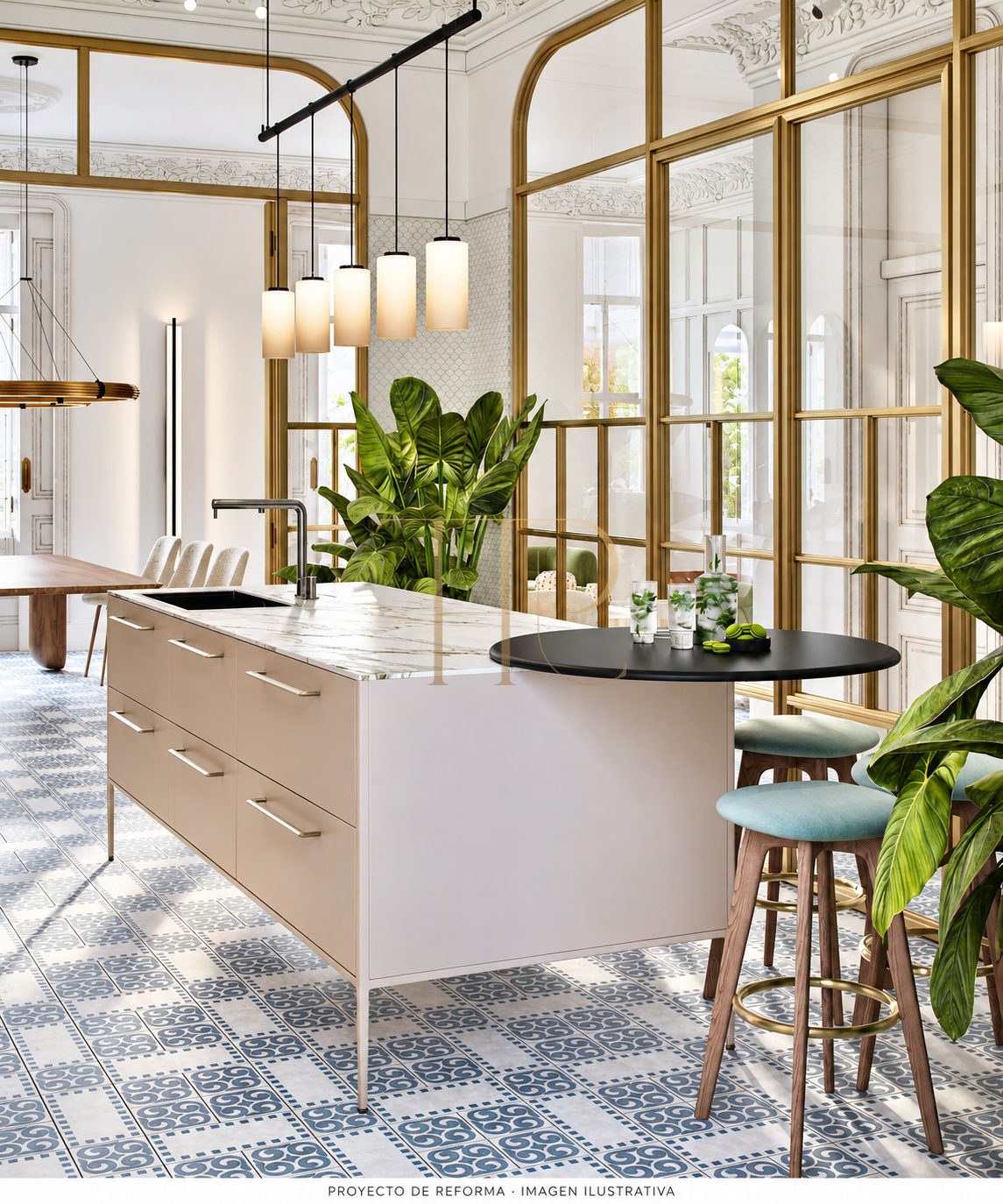 Apartment renovation project on Passeig de Gràcia, Barcelona