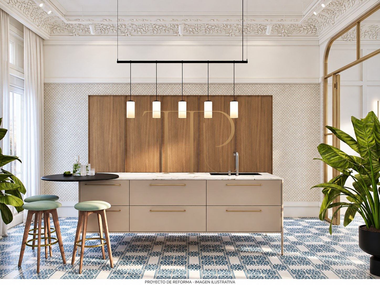 Apartment renovation project on Passeig de Gràcia, Barcelona