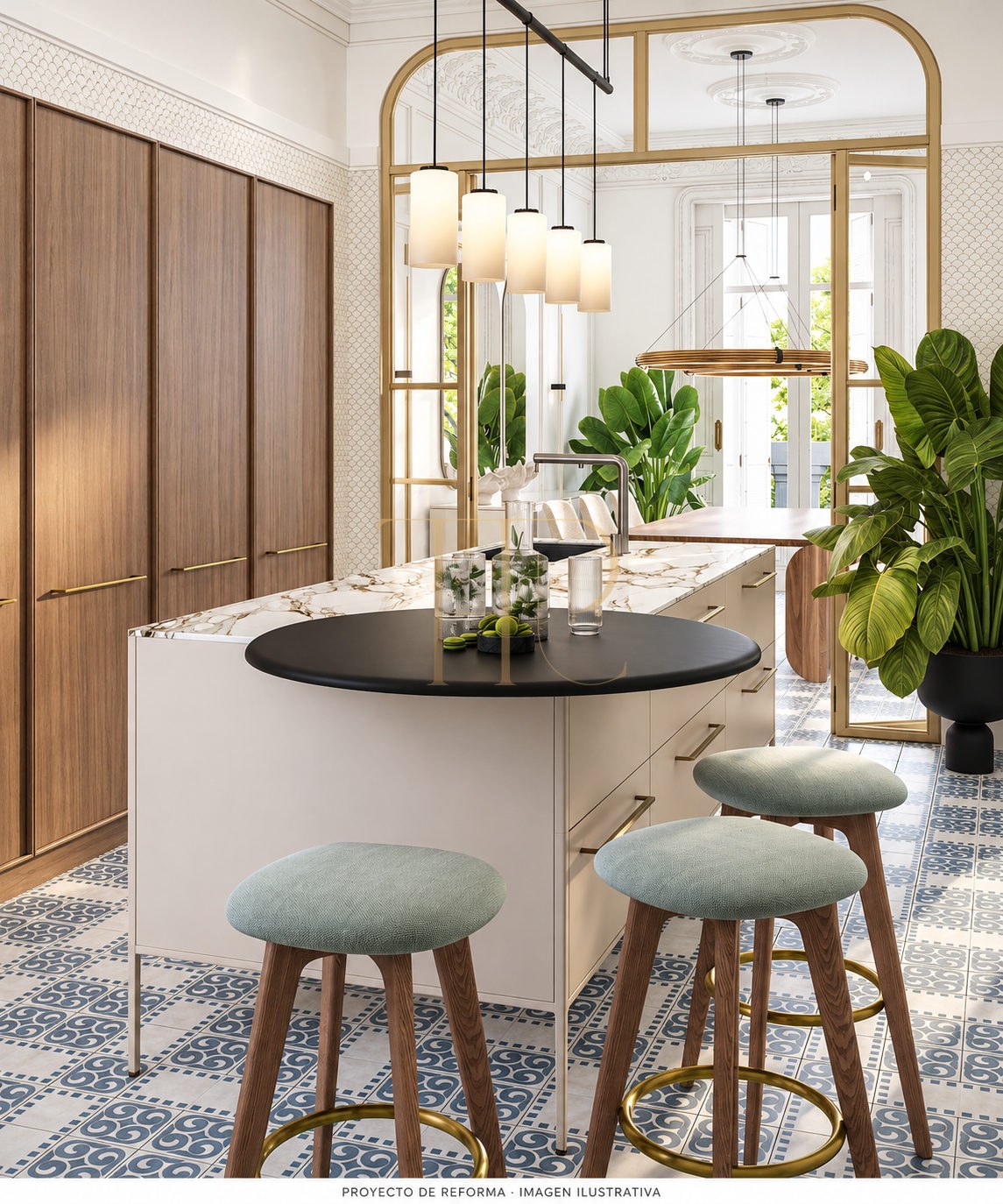Apartment renovation project on Passeig de Gràcia, Barcelona