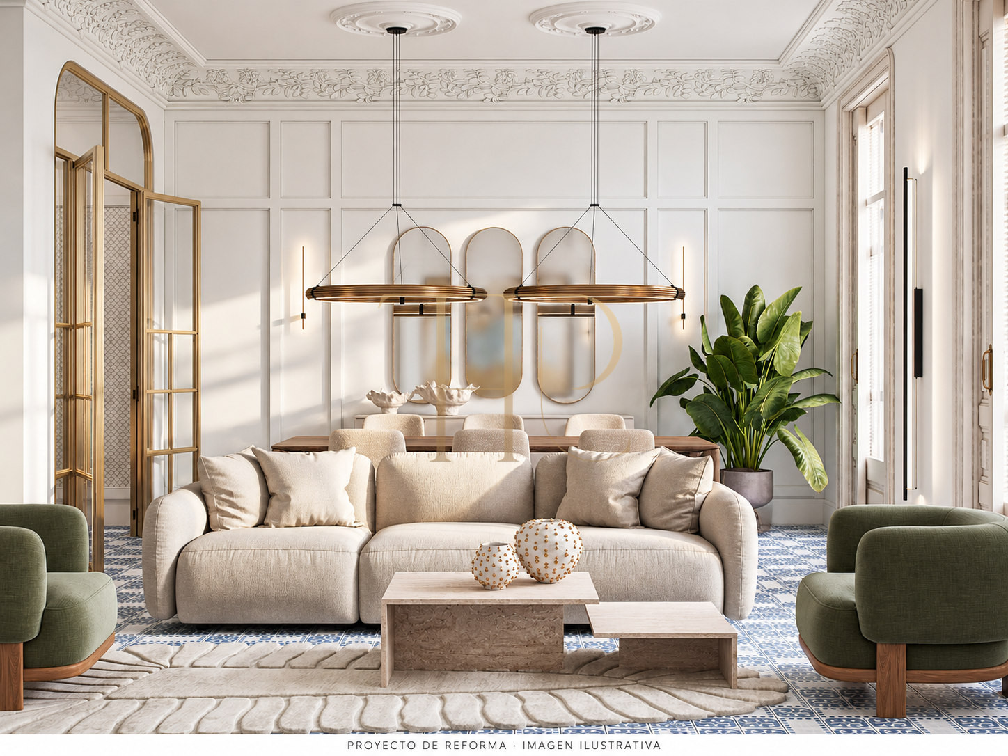 Apartment renovation project on Passeig de Gràcia, Barcelona