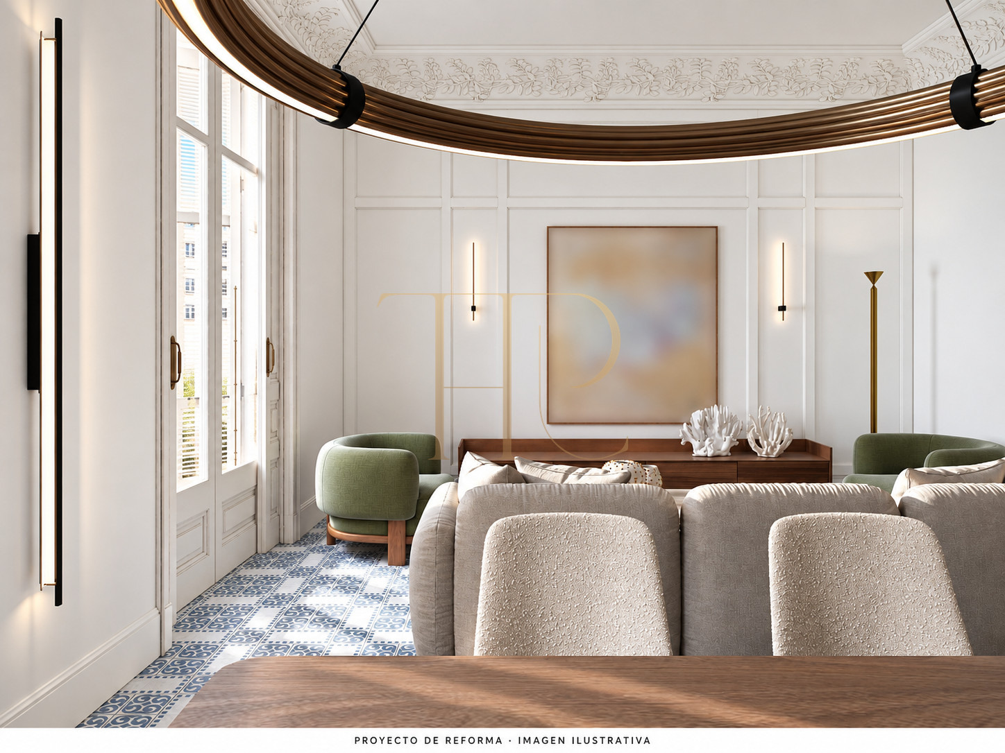 Apartment renovation project on Passeig de Gràcia, Barcelona